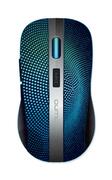 WirelessMouseQumoOfficeComfort,Optical,800-2400dpi,6buttons,Ambidextrous,600mAh,Black/Blue