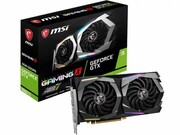 ВидеокартаMSIGeForceGTX1660TiGAMINGX6G/6GBDDR6192Bit1875/12000Mhz,1xHDMI,3xDisplayPort,Dualfan-TWINFROZR7ThermalDesign(ZeroFrozr/AirflowControlTechnology),TORXFan3.0,RGBMysticLight,Retail