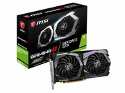 ВидеокартаMSIGeForceGTX1660GAMINGX6G/6GBDDR5192Bit1860/8000Mhz,1xHDMI,3xDisplayPort,Dualfan-TWINFROZR7ThermalDesign(ZeroFrozr/AirflowControlTechnology),TORXFan3.0,RGBMysticLight,Retail