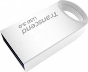 128GBUSB3.1FlashDriveTranscend"JetFlash710S",Silver,MetalCase,Ultra-Slim(R/W:90/50MB/s)