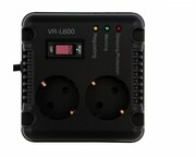 SVENAutomaticVoltageRegulatorVR-L600,600VA/200W,Input184~285V,Output230V-14/+10%,2socket(stabilizatordetensiune/стабилизаторнапряжения)