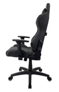 Gaming/OfficeChairAROZZITorrettaSoftFabric,DarkGrey,SoftFabric,maxweightupto95-100kg/height160-180cm,Recline145°,3DArmrests,HeadandLumbercushions,MetalFrame,Nylonwheelbase,GasLift4class,Smallnyloncasters,W-26.5kg