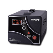 StabilizerVoltageSVENVR-A500max.300W,Outputsockets:1?CEE7/4-http://www.sven.fi/ru/catalog/stabilizer/vr-a500.htm