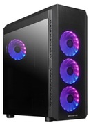 CaseATXChieftecSCORPION4,w/oPSU,4x120mmARGB,2xUSB3.0,1xUSB2.0,TG,Meshfrontpanel,Black