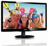 Монитор21.5"Philips226V4LABGlossyBlack