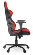 Gaming/OfficeChairAROZZITorrettaV2,Red/Black,Fabric+PUleather,maxweightupto95-100kg/height160-180cm,Recline165°,2DArmrests,HeadandLumbercushions,MetalFrame,Nylonwheelbase,GasLift4class,Smallnyloncasters,W-24.5kg