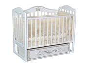 1080КроватьдетскаяOliverFrancesca(белый)