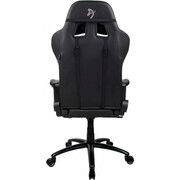 Gaming/OfficeChairAROZZIInizioPU,Black/Greylogo,PULeather,maxweightupto100-105kg/height160-180cm,Recline145°,1DArmrests,HeadandLumbercushions,MetalFrame,Steelwheelbase,GasLift4class,Smallnyloncasters,W-24.5kg