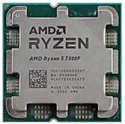 CPUAMDRyzen57500F(3.7-5.0GHz,6C/12T,L26MB,L332MB,5nm,65W),SocketAM5,Tray