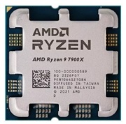 CPUAMDRyzen97900X(4.7-5.6GHz,12C/24T,L212MB,L364MB,5nm,170W),SocketAM5,Tray