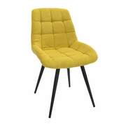 ScaunNICOLEHNBLACKSORO-40YELLOW