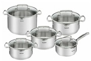 PotSetTefalG719SA74,Set,5pcs,Stainlesssteel