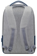 BackpackRivacase7562,forLaptop15,6""&Citybags,Gray/DarkBlue