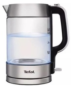 KettleTefalKI770D30,glass,2200W,1,7l,concealedheatingelement,360°swivelbase,silver