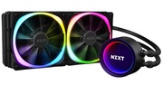 AIOLiquidCoolingNZXTKrakenX53RGB(22-33dB,52.44CFM,2x120mm,500-1500RPM,RGBFans)