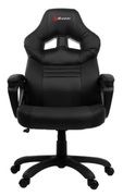 Gaming/OfficeChairAROZZIMonza,Black/Black,PULeather,maxweightupto90-95kg/height160-180cm,TiltAngle12°,FixedArmrests,WoodFrame,Nylonwheelbase,GasLift4class,Smallnyloncasters,W-17kg