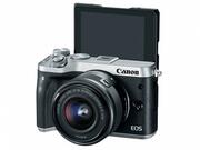 DCCanonEOSM6+EF-M15-45STMKITSilver