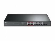 16-port10/100MTP-LinkPoE+Switch,TL-SL1218MP,steelcase