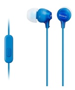 EarphonesSONYMDR-EX15AP,Miconcable,4pin3.5mmjackL-shaped,Cable:1.2m,Blue