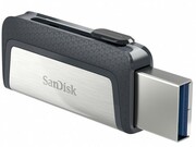 Флешка128GBUSB3.0SanDiskUltraUSBType-CSilver,USB-C,USBOTG(On-The-Go),(Read150MByte/s,Write70MByte/s)