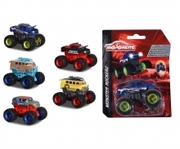MajoretteautoMonsterRockerz,7,5cm.6-asort.