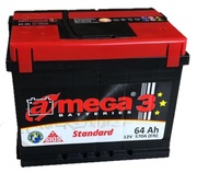 АккумуляторAMEGAStandard-64Ah-A3(0)
