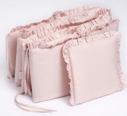 Защитадлядетскойкроватки(бамперуниверсальный)"LovelyDream"т.м.Perina,арт.ЛД1/4-04.7(Розовый)(странапр-ва:РБ)