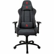 Gaming/OfficeChairAROZZIVeronaSignatureSoftFabric,Black/Redlogo,SoftFabric,maxweightupto120-130kg/height165-190cm,Recline165°,4DArmrests,HeadandLumbercushions,MetalFrame,Nylonwheelbase,Smallcasters,W-28.3kg