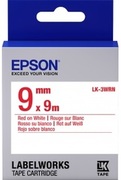 TapeCartridgeEPSON9mm/9mStd,Red/White,LK3WRNC53S653008
