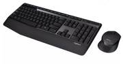 WirelessKeyboard&MouseLogitechMK345,Mediakeys,Spill-resist,Palmrest,1000dpi,3buttons,2xAAA/1xAA,2.4Ghz,EN,Black