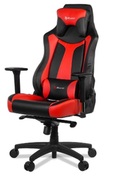 Gaming/OfficeChairAROZZIVernazza,Black/Red,PULeather,maxweightupto135-145kg/height165-190cm,Recline165°,3DArmrests,HeadandLumbercushions,MetalFrame,Nylonwheelbase,GasLift4class,Largenyloncasters,W-28.5kg