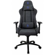 Gaming/OfficeChairAROZZIVeronaSignatureSoftFabric,Black/Bluelogo,SoftFabric,maxweightupto120-130kg/height165-190cm,Recline165°,4DArmrests,HeadandLumbercushions,MetalFrame,Nylonwheelbase,Smallcasters,W-28.3kg