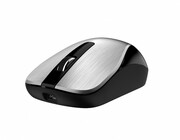 МышьбеспроводнаяGeniusECO-8015,Optical,800-1600dpi,3buttons,Ambidextrous,Rechar.,Silver