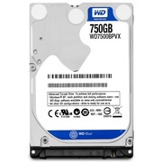 2.5"HDD750GbWesternDigitalWD7500BPVXBlue™,5400rpm,8Mb,AF,9.5mm,SATAIII,FR