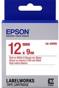 TapeCartridgeEPSON12mm/9m,StdRed/Wht,LK4WRNC53S654011