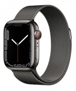 AppleSeries7GPS+LTE(MKJ23)41mmGraphiteStainlessSteelwithGraphiteMilaneseLoop