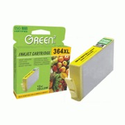Green2GN-H-364Y(XL)-C,HP364XL-Y(CB325EE)Compatible,13ml,Yellow:HPPhotosmartB8550Photo/C5380AIO/C5390/C6300/C6380AIO/D5460/D7560;PhotosmartAIO-B109