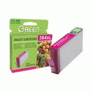 Green2GN-H-364M(XL)-C,HP364XL-M(CB324EE)Compatible,13ml,Magenta:HPPhotosmartB8550Photo/C5380AIO/C5390/C6300/C6380AIO/D5460/D7560;PhotosmartAIO-B109
