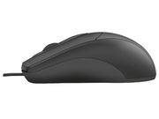 TrustZivaOpticalMouse,1200dpi,3button,Rubbertoplayerforcomfortablegrip,USB,Black