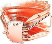 ThermaltakeCL-P0472V14-Pro,6Heatpipe/AllCopperFin(98Fin)/AirFlow:86,5cfm/1000-1600RPM/16dBA/BlueLed