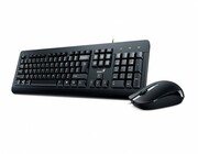 "Keyboard&MouseGeniusKM-160,Spillresistant,Black,USB,Optical,1000dpi,3buttons,Ambidextrous-http://us.geniusnet.com/product/km-160"