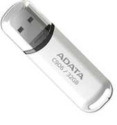32GbUSB2.0FlashDriveADATA,ClassicC906,glossy-white(Read-18MB/s,Write-5MB/s),ExtremelyCompact