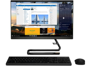 23.8"LenovoIdeaCentreAIOA340-24ICKBlack,IntelPentiumGoldG5420T3.2GHz/8GBDDR4/SSD256GB/IntelUHDGraphics610/WebcamHD/Speakers2x3W/WiFi802.11AC+Bluetooth4.0/GigabitLAN/23.8"FullHDWVA(1920x1080)/WirelessKeyboard&Mouse/NoOS