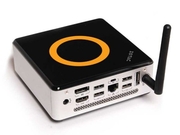 ZOTACZBOXNANOVIANanoX2U4025(Dual-core1.2GHz),VIAChrome™9GPU,VIAVX900H,1xSODIMMDDR3-1066,1x2.5"SATA,1xeSATA,2xUSB3.0,4xUSB2.0,GbitLan,802.11b/g/n,Remotecontrol,BT3.0,HDMI,DP,Mic,Speakers,6-in-1,Stand,VESAmount