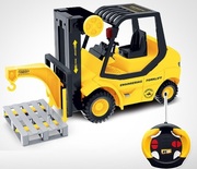 1:14Masinacuinertiesiradio-controlForkliftTruck(4butoanelumina/sunet)