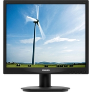 17.0"Philips"17S4LSB",Black(1280x1024,5ms,250cd,20Mln:1,D-Sub,DVI)