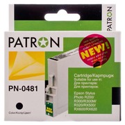 TintaPatronT0481BlackEpsonR200/220/300/320/325/330/340/350/RX500/600/620/640(13ml)