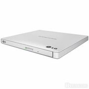 ExternalDVDRWDriveLGGP57EW40,PortableSlim-14mm,Super-MultiDVDR+8x/-8x,RW+6x/-6x,DL+6x,RAM5x,USB2.0,White,Retail