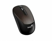 МышьбеспроводнаяGeniusECO-8015,Optical,800-1600dpi,3buttons,Ambidextrous,Rechar.,Coffee