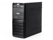 SPACERGalaxyATXCase,(500W,24pin,2xSATA,12cmfan),2xUSB/Audio,Black